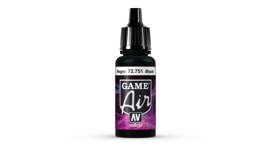 Vallejo Game Air 17ML. Black