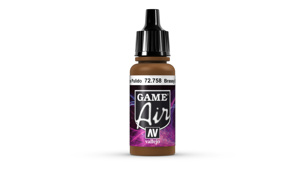 Vallejo Game Air 17ML. Brassy Brass