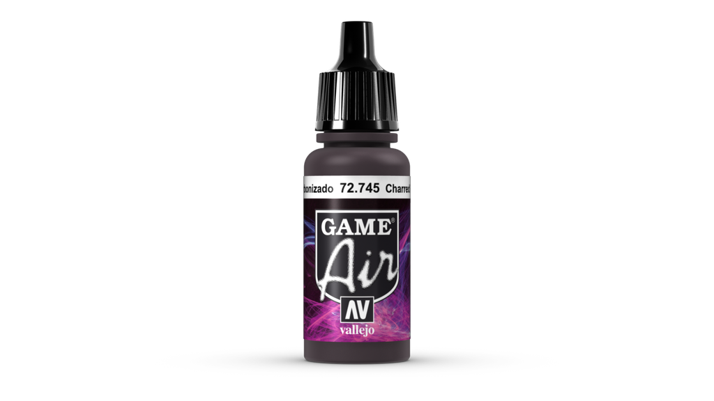 Vallejo Game Air 17ML. Charred Brown
