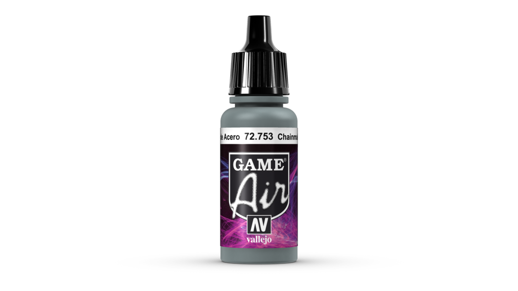 Vallejo Game Air 17ML. Gunmetal