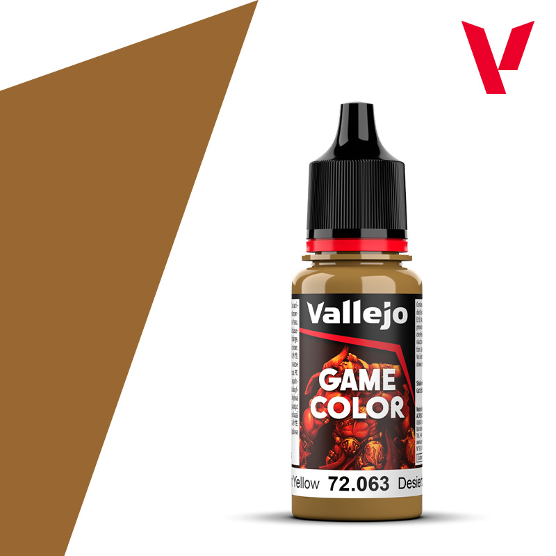 Vallejo Game Color 18ML. Desert Yellow