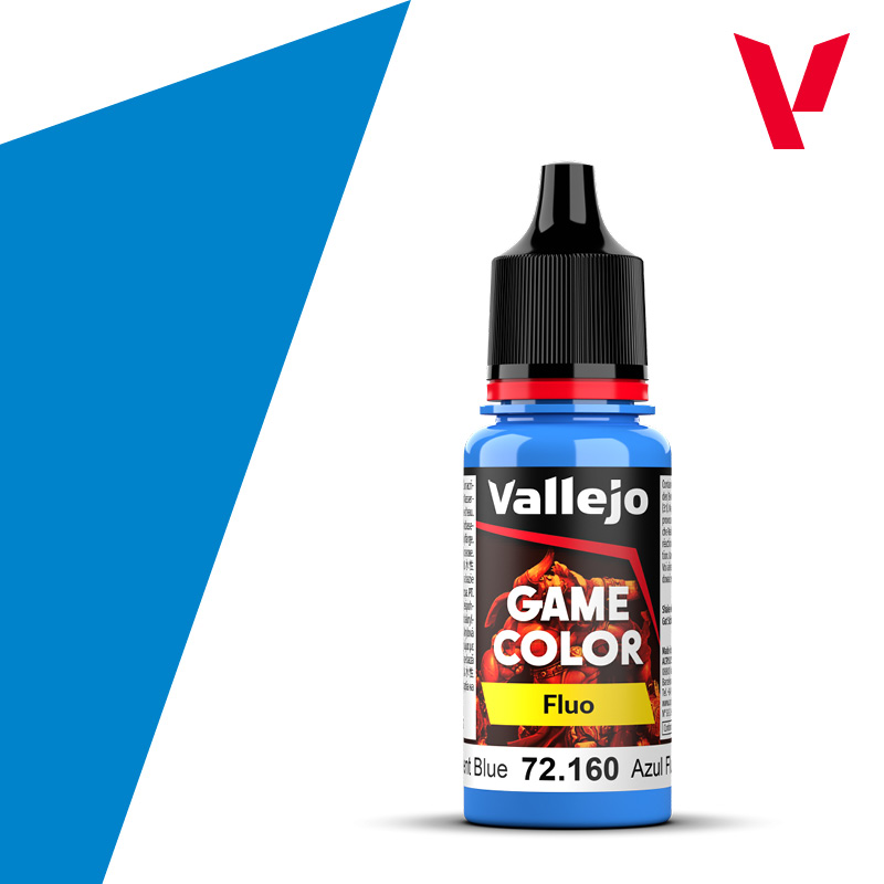 Vallejo Game Color 18ML. Fluorescent Blue