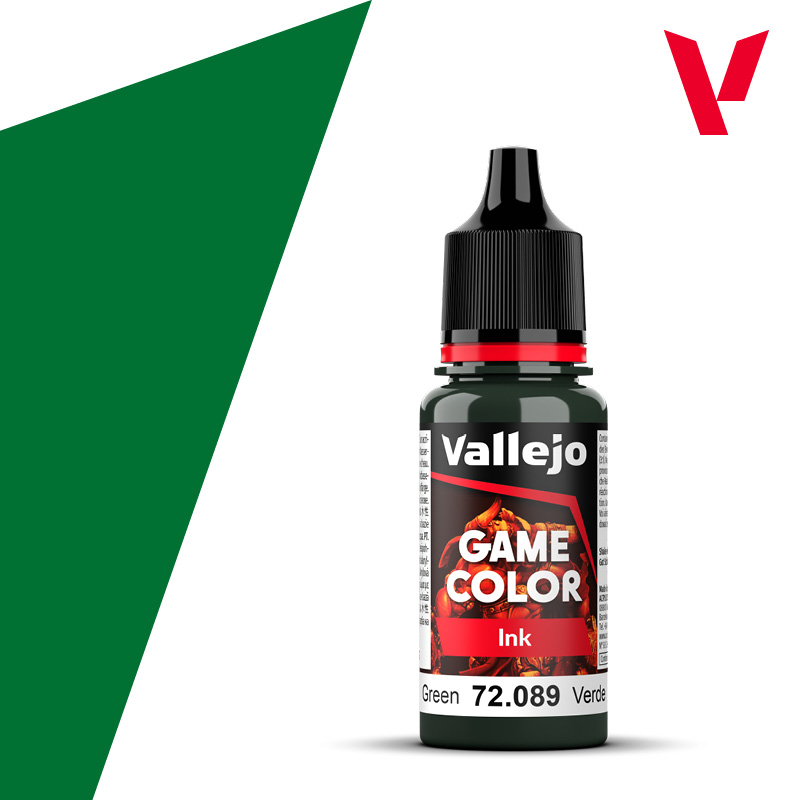 Vallejo Game Color 18ML. Green Ink