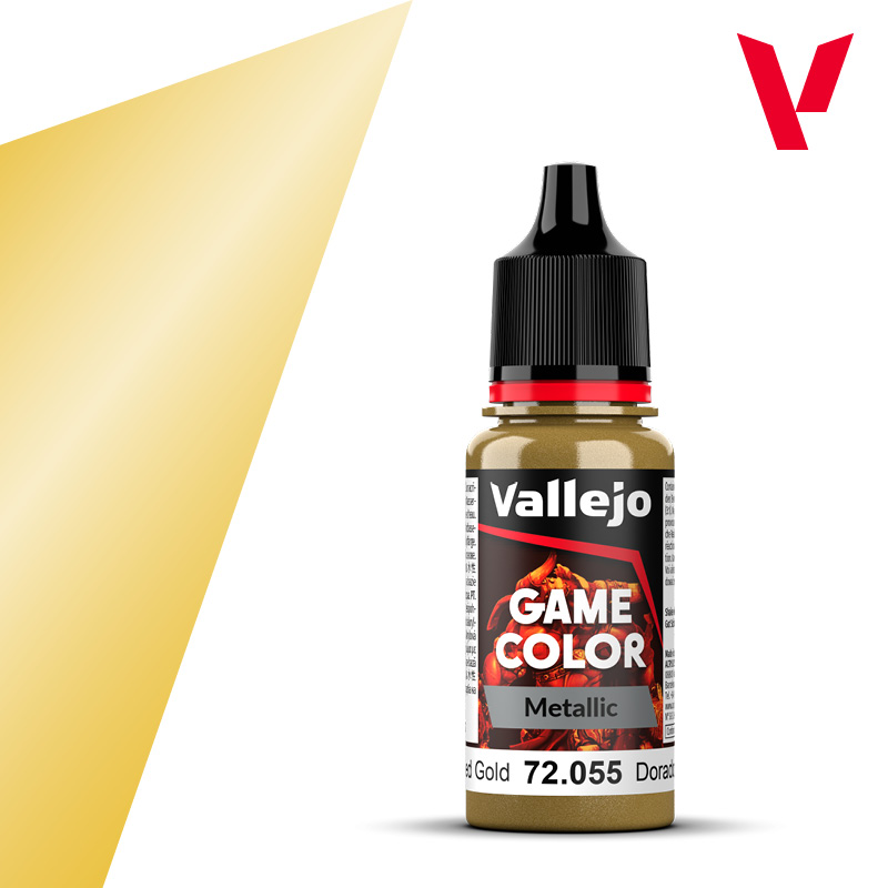 Vallejo Game Color 18ML. Polished Gold