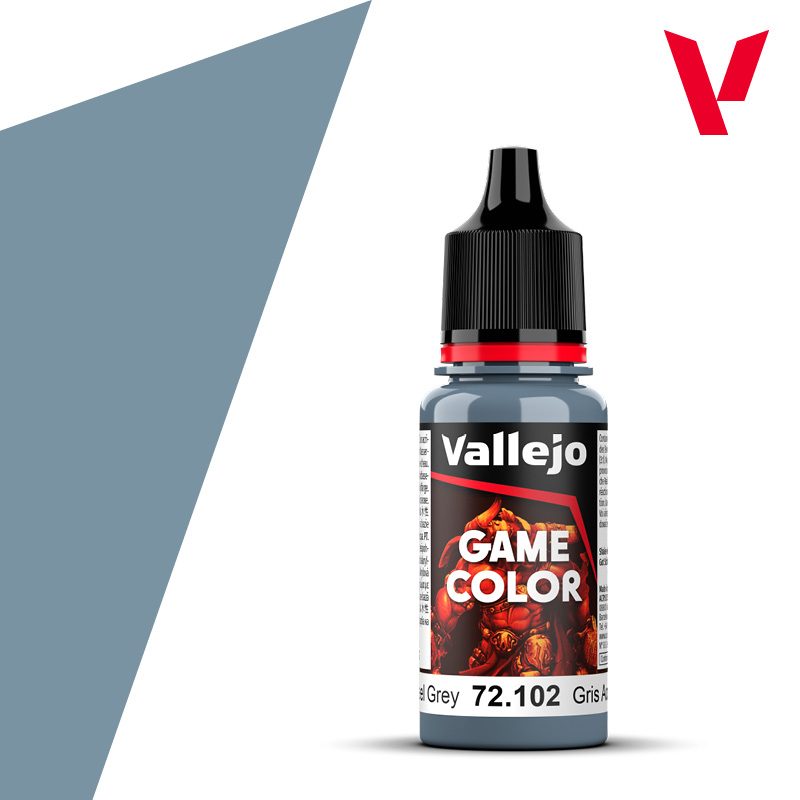 Vallejo Game Color 18ML. Steel Grey