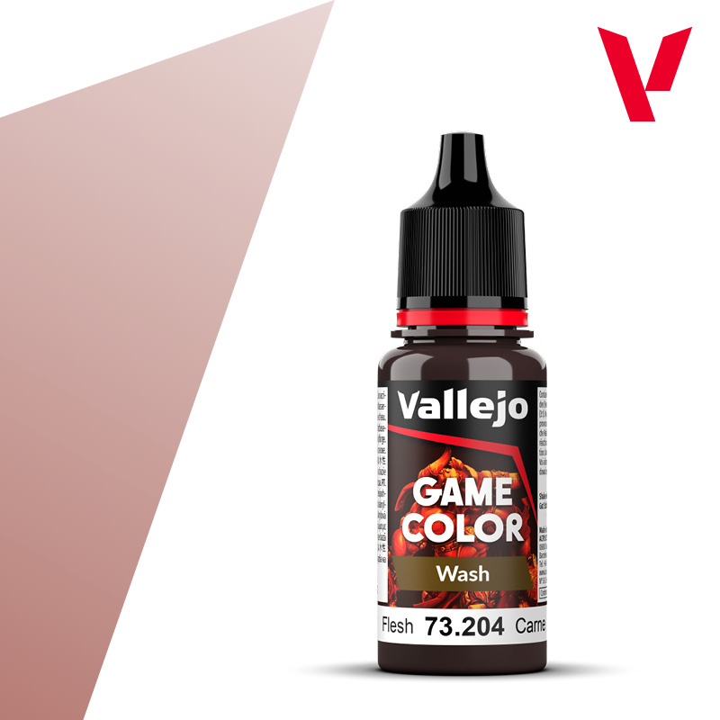 Vallejo Game Color Wash 18ML. Flesh