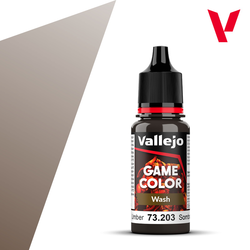 Vallejo Game Color Wash 18ML. Umber