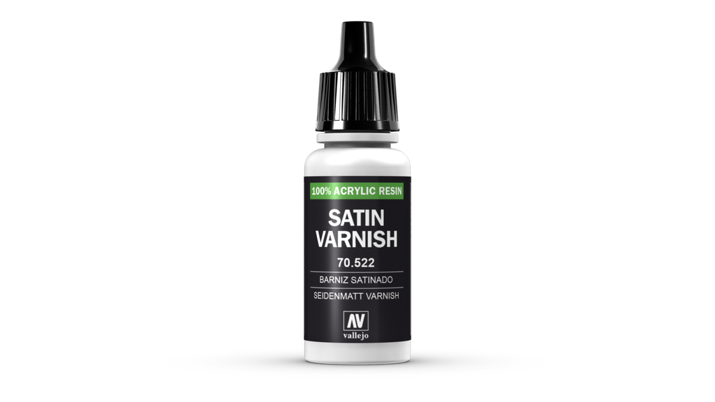Vallejo Permanent Satin Varnish
17Ml.