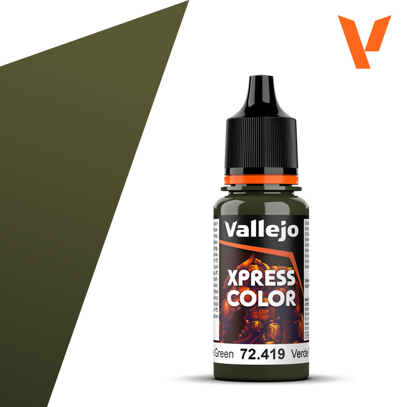 Vallejo XpressColor 18ML. Plague Green