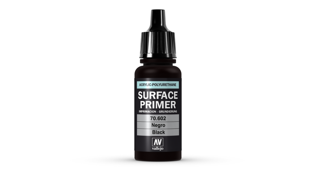 Vallejo Surface Primer 17ML. Black