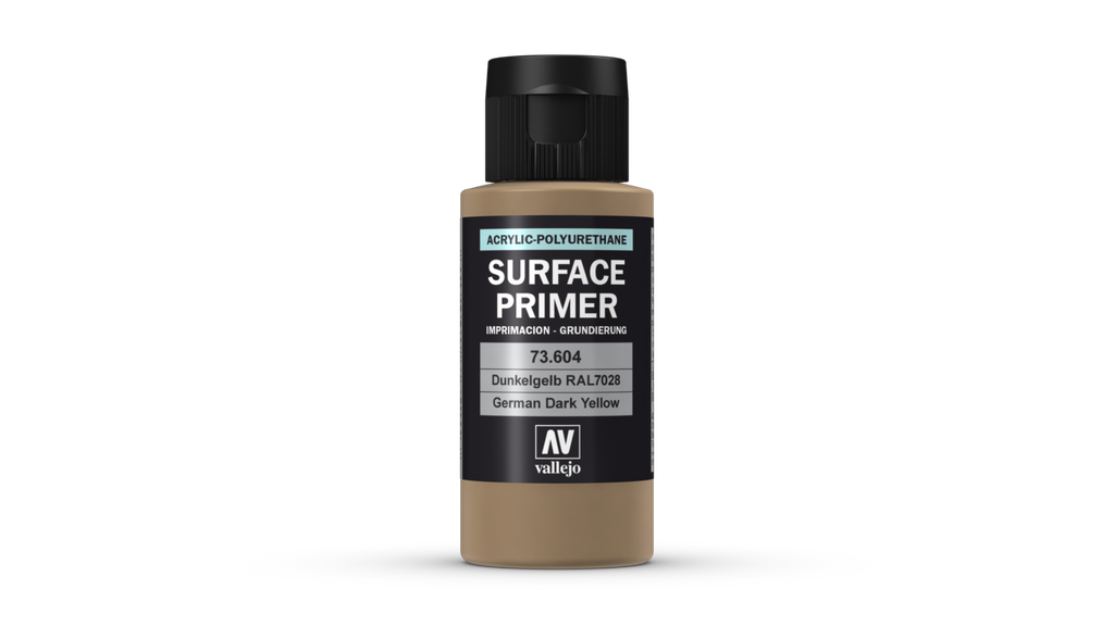 Vallejo Surface Primer 60ML. Ger. Dark Yellow