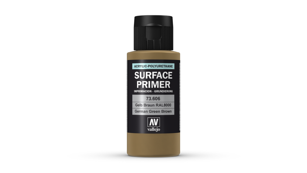 Vallejo Surface Primer 60ML. Ger. Green Brown