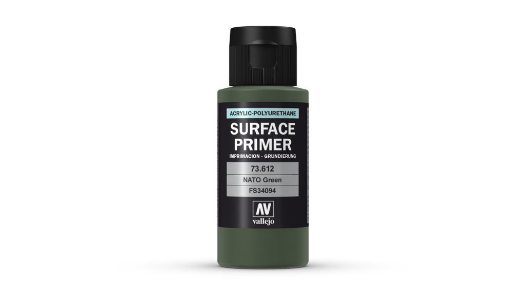 Vallejo Surface Primer 60ML. NATO Green