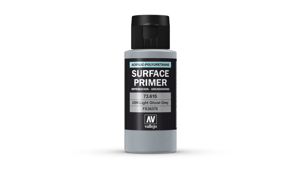 Vallejo Surface Primer 60ML. USN Light Ghost Grey