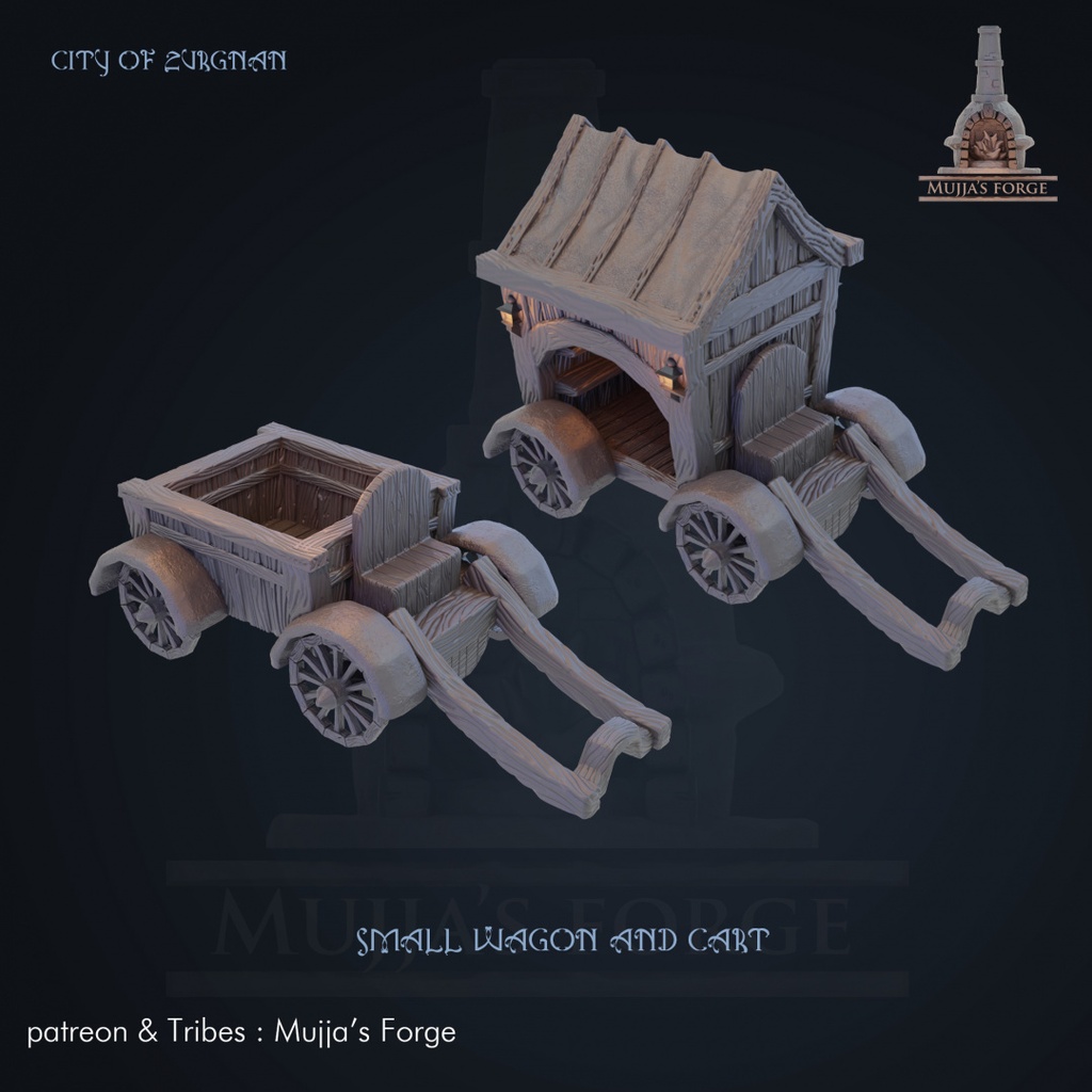 City of Zurgnan Kleiner Wagen und Karren