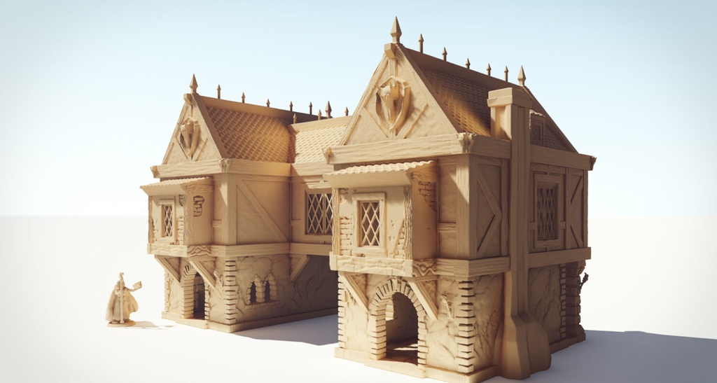 Drennheim Gildenhalle der Zwillingsdrachen