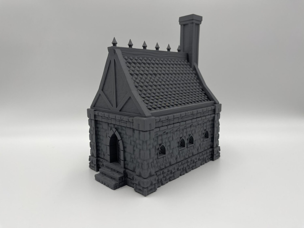 Steinhafen Holz Haus Variante B