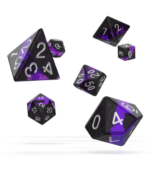 Oakie Doakie Dice Würfel RPG-Set Enclave -
Amethyst (7)