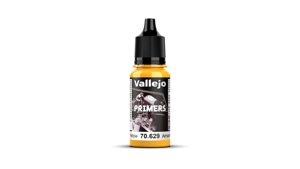 Vallejo Surface Primer 18ml Sun Yellow