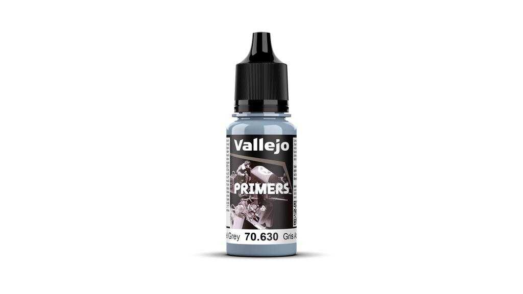 Vallejo Surface Primer 18ml Steel Grey