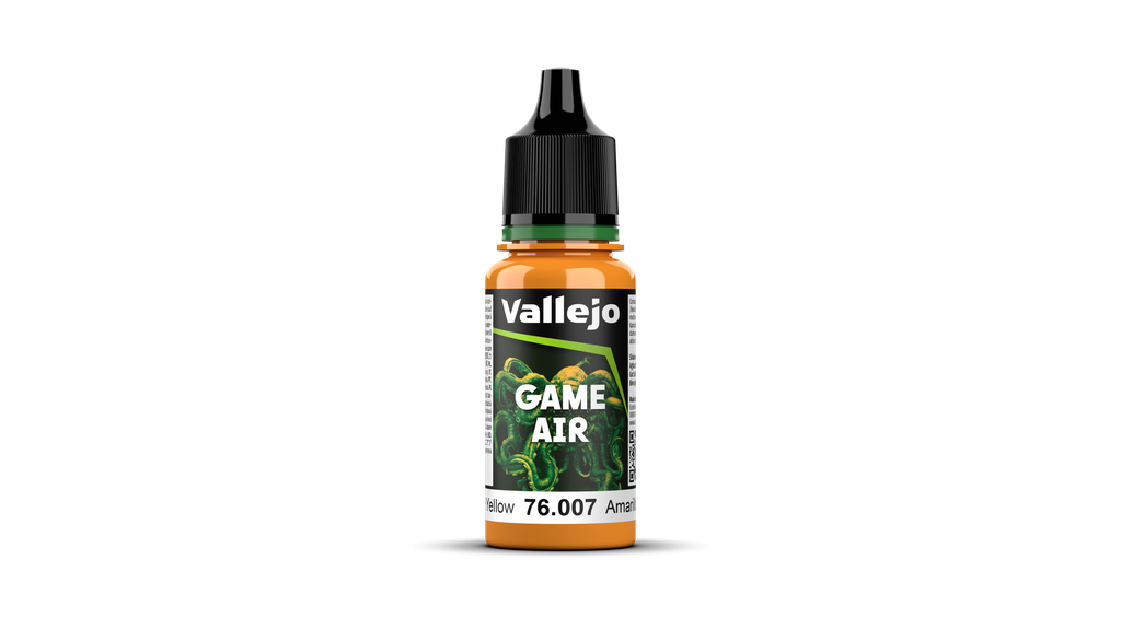 new Vallejo Game Air 18ml Gold Yellow