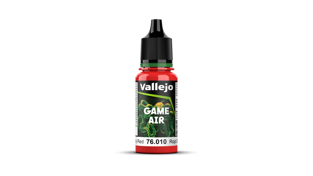 new Vallejo Game Air 18ml Bloody Red