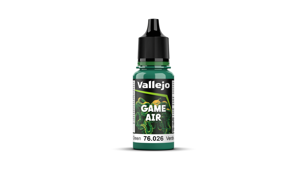 new Vallejo Game Air 18ml Jade Green