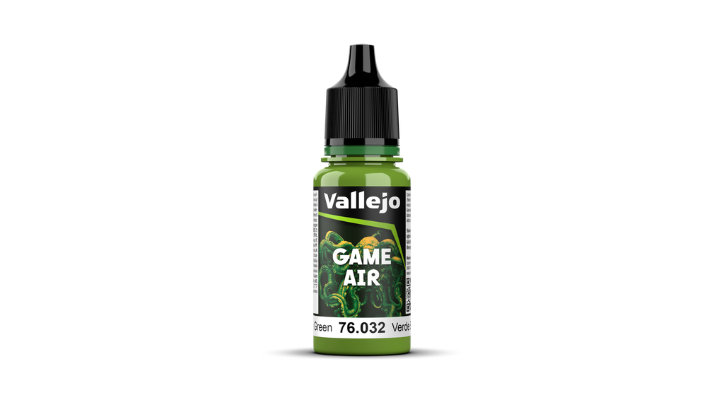 new Vallejo Game Air 18ml Scorpy Green