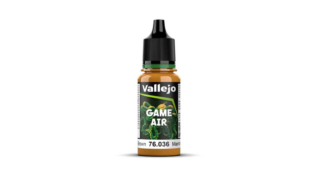 new Vallejo Game Air 18ml Bronze Brown