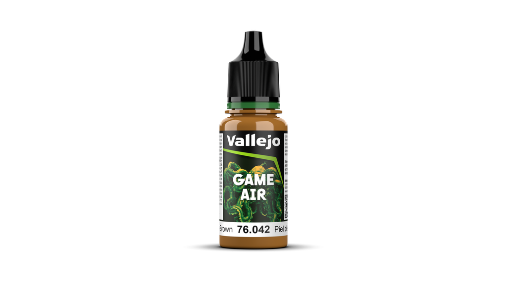 new Vallejo Game Air 18ml Parasite Brown