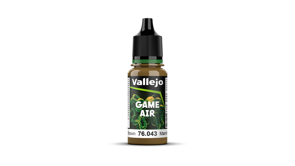 new Vallejo Game Air 18ml Beasty Brown