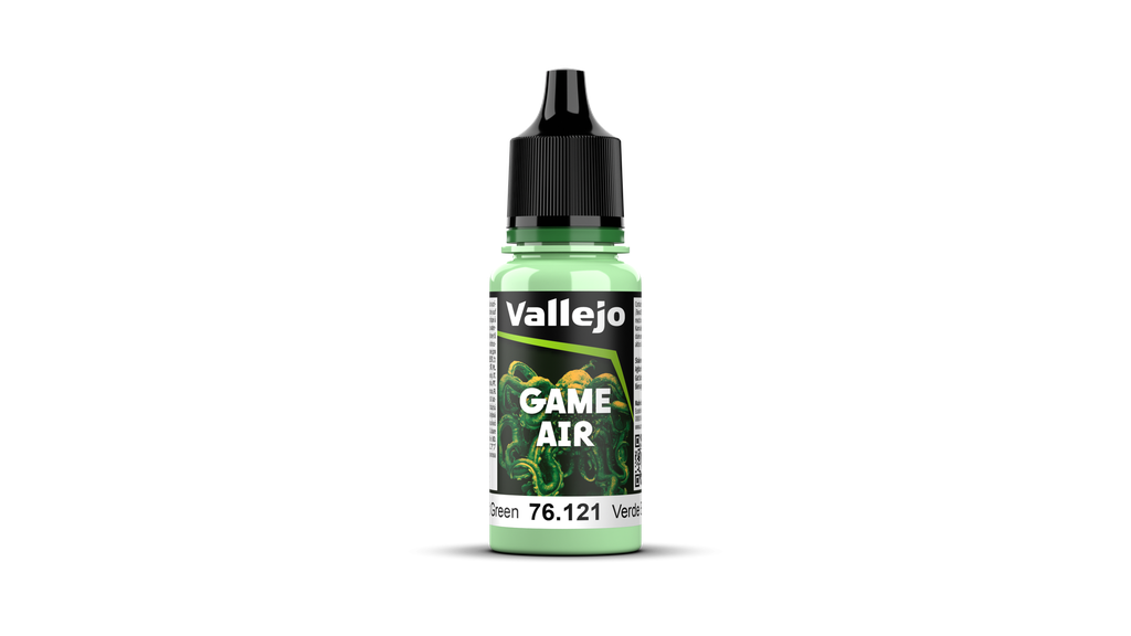 new Vallejo Game Air 18ml Ghost Green