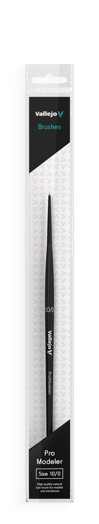 Vallejo Natural Hair Round Brush No. 10/0