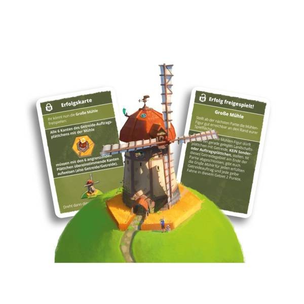 Dorfromantik – Das Brettspiel: Grosse Mühle [Mini-Erweiterung]
