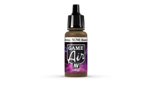 [72743] Vallejo Game Air 17ML. Beasty Brown