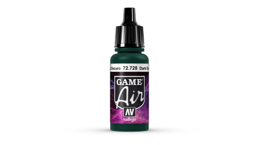 [72728] Vallejo Game Air 17ML. Dark Green