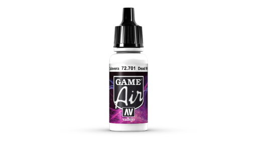 [72701] Vallejo Game Air 17ML. Dead White