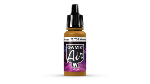 [72756] Vallejo Game Air 17ML. Glorious Gold