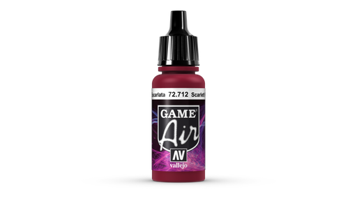 [72712] Vallejo Game Air 17ML. Scarlet Red