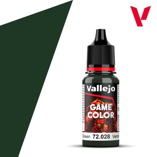 [72028] Vallejo Game Color 18ML. Dark Green