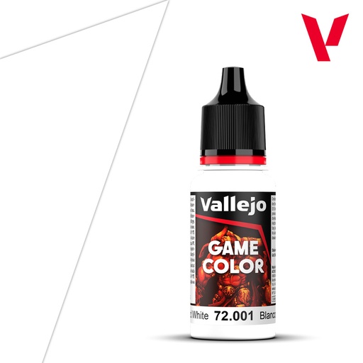 [72001] Vallejo Game Color 18ML. Dead White