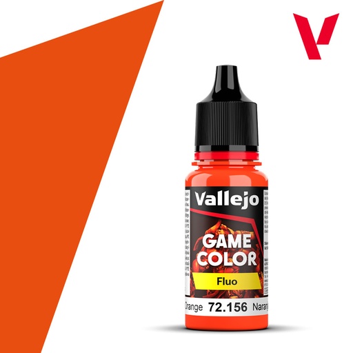 [72156] Vallejo Game Color 18ML. Fluorescent Orange