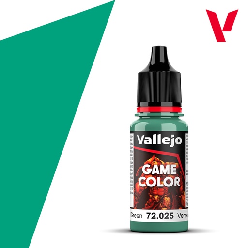 [72025] Vallejo Game Color 18ML. Foul Green