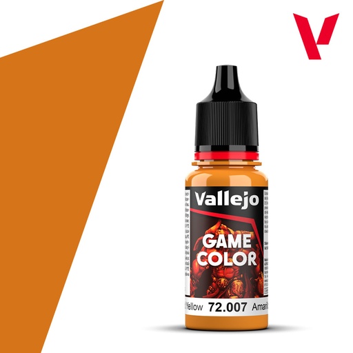 [72007] Vallejo Game Color 18ML. Gold Yellow