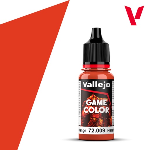 [72009] Vallejo Game Color 18ML. Hot Orange