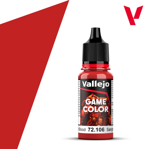 [72106] Vallejo Game Color 18ML. Scarlet Blood