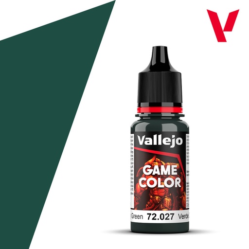 [72027] Vallejo Game Color 18ML. Scurvy Green