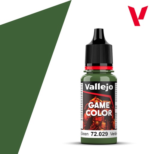 [72029] Vallejo Game Color 18ML. Sick Green