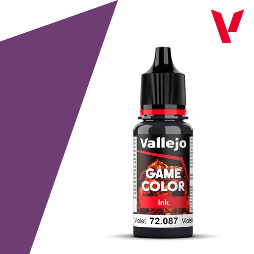 [72087] Vallejo Game Color 18ML. Violet Ink