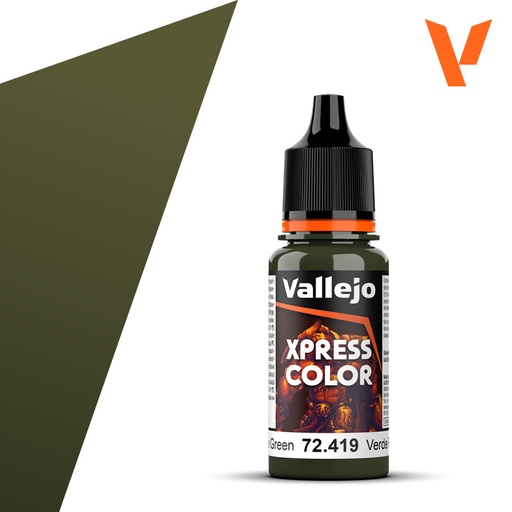 [72419] Vallejo XpressColor 18ML. Plague Green